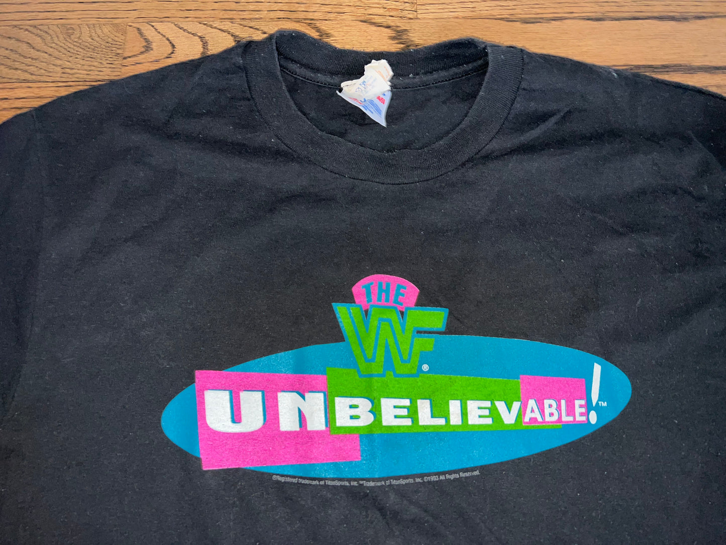 1993 WWF Unbelievable! Shirt