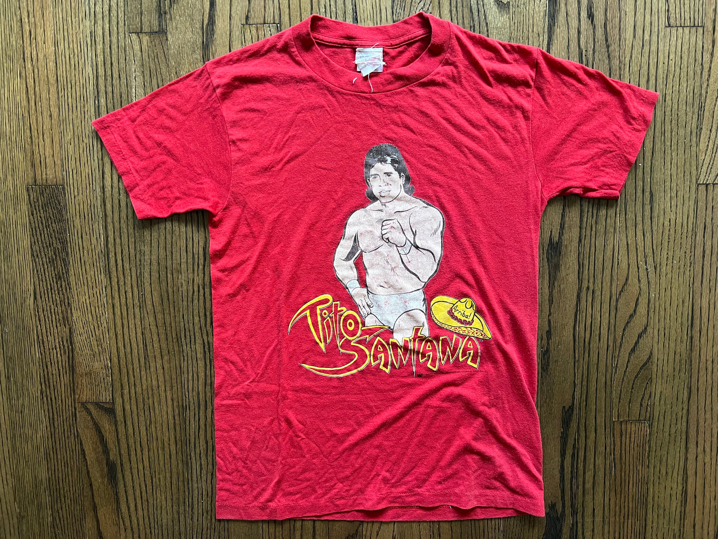 1989 WWF Tito Santana Arriba!  Shirt