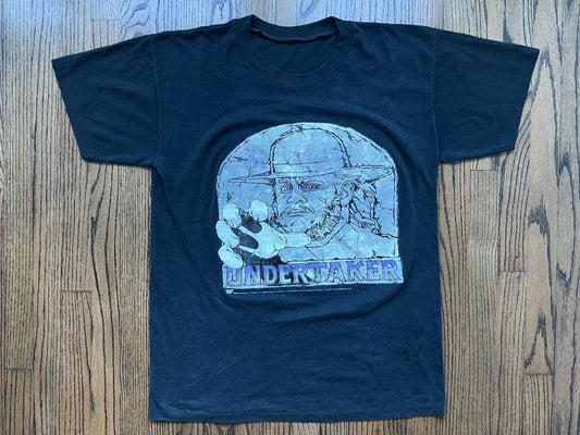 1992 WWF Undertaker 3D hand shirt