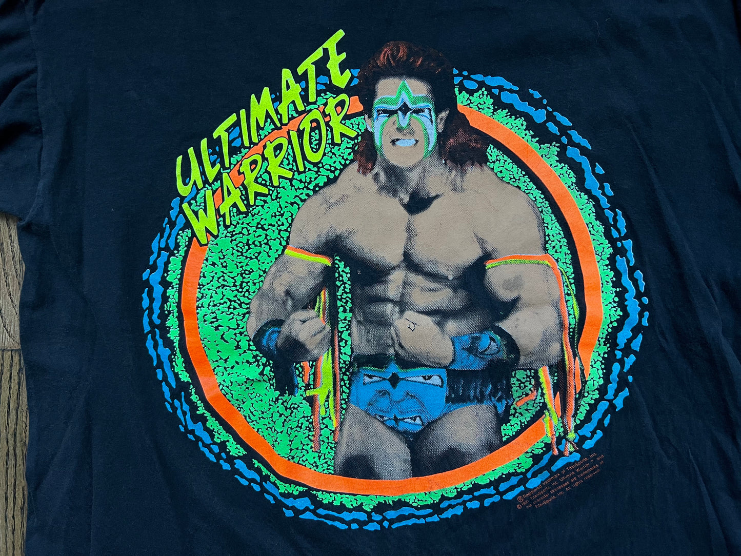 1991 WWF Ultimate Warrior shirt