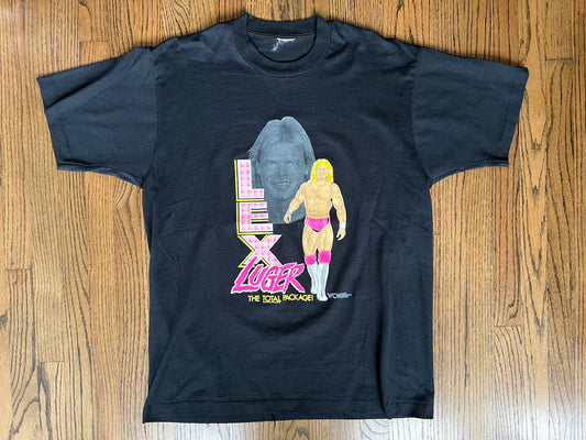 1990 WCW “The Total Package” Lex Luger shirt